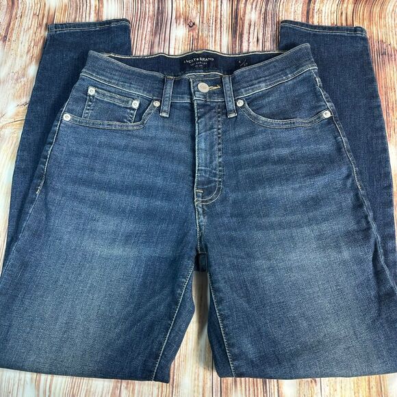 Lucky Brand Denim - Lucky Brand BRIDGETTE SKINNY Jeans Womens Size 4/27 Ankle Blue Denim Pants 26x26
